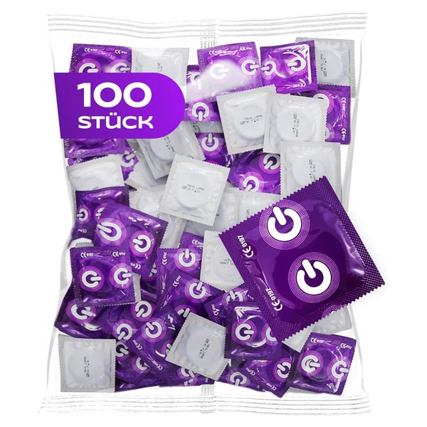 «Extra Large» Kondome – 57 mm, 50 St, stark befeuchtet (50 Kondome) 50 St