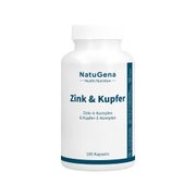 Produktabbildung: Zink & Kupfer Komplex+gepuffertes Vitamin C Kaps. 180 St