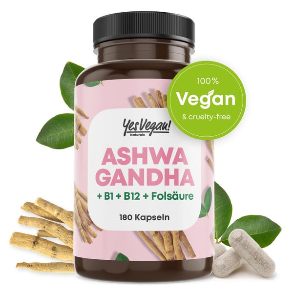 Ashwagandha Komplex 1200 mg, Withanolide B6 B12 120 St 1x180 St