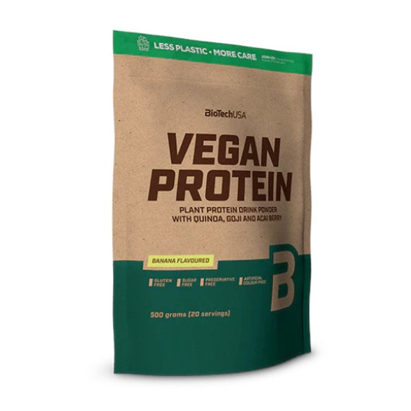 BioTech Vegan Protein - Banana 0.5 kg