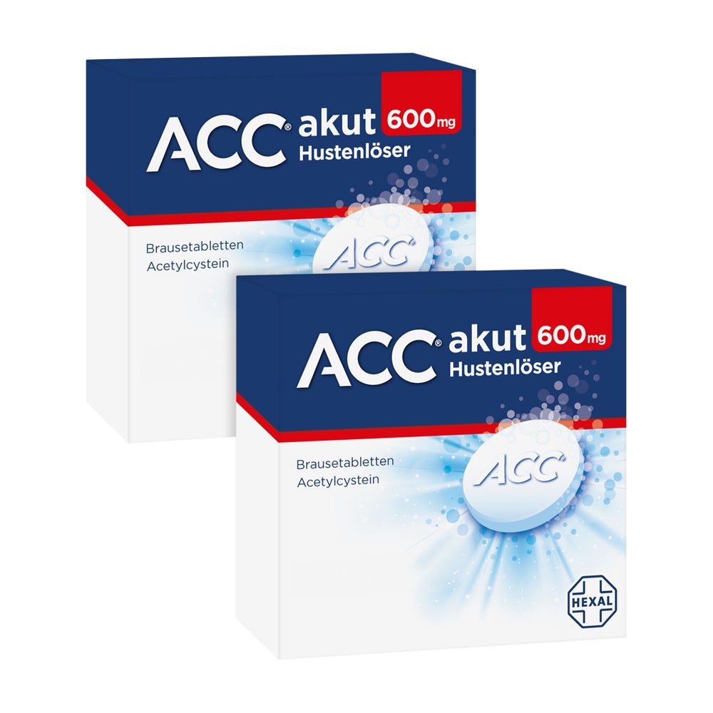 ACC akut 600 Brausetabl. Sparset 2X40 St