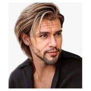 Perücke Herren kurz layered synthetisch Haar Kerl Blonde Bra 1 St