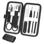 Maniküre Pediküre Set 8-teilig Edelstahl Reiseetui Geschenk 1 St