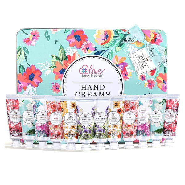 12-tlg. Handcreme Set, Geschenk Frauen, Arganöl, Pflege, Tie 1 St