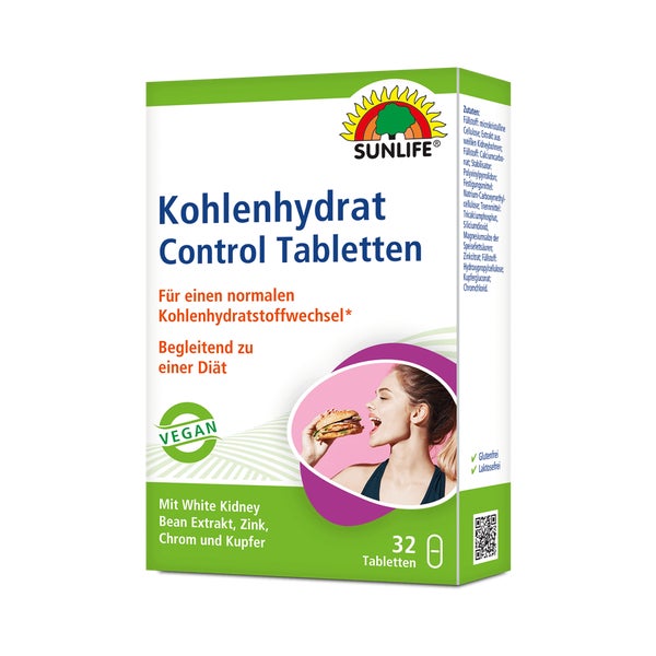 SUNLIFE® Kohlenhydrat Control Tabletten 22 g