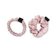 DOUX Set Scrunchies S und M aus Seide 2 St