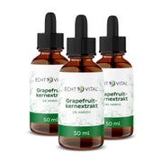 Echt Vital Grapefruitkernextrakt - 3 Flaschen mit je 50 ml 3x50 ml