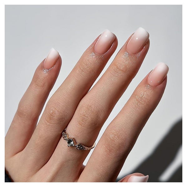 Falsche Nägel Press On Set 24Stk Kurz Style 2-24pcs Gradient 1 St