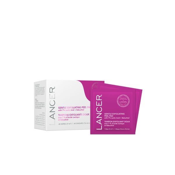 Lancer Peeling Pads Gentle Exfoliating Peel Pads