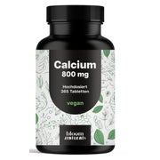 Calcium 800 mg - 365 Tabletten - Bloom Naturals 365 St