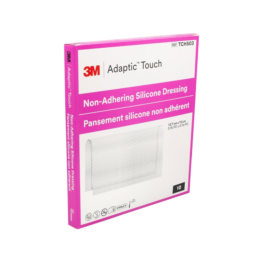 Adaptic Touch 12,7x15 Cm Nichthaft.sil.wundauflage 10 St