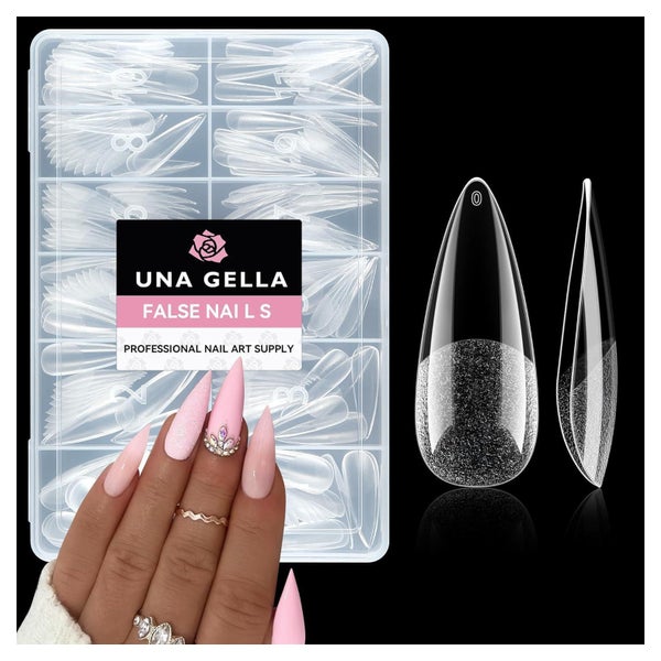 Nagelspitzen 216 12 Größen Künstliche Nägel Acryl DIY Stilet 1 St