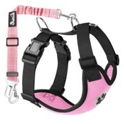 Anschnallgurt Hund Sicherheitsgurt Auto Hundegeschirr M Rosa 1 St