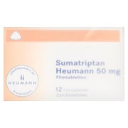 Sumatriptan Heumann 50 Mg Filmtabletten 12 St