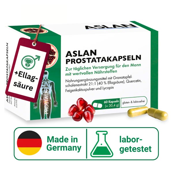 ASLAN Prostatakapseln Prostata-Komplex Lycopin & Quercetin 60 St