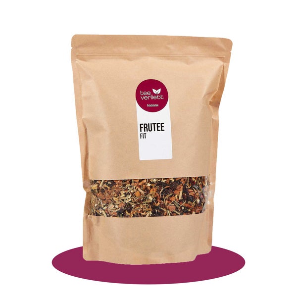 teeverliebt - Frutee Fit loser Früchtetee Großpackung | 1kg 1000 g