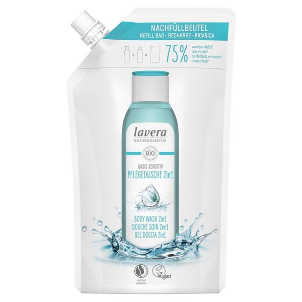 Lavera Nachfüllbeutel Basis Sensitiv Pflegedusche 500 ml