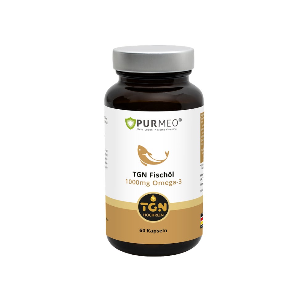 PURMEO Omega-3 TGN Fischöl 60 St