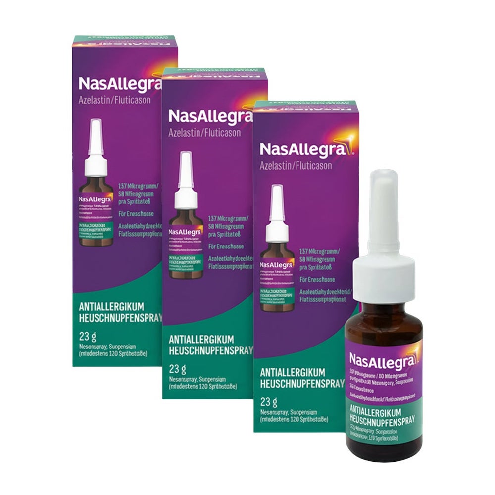 NasAllegra® Heuschnupfenspray Dreierpack 3X23 g