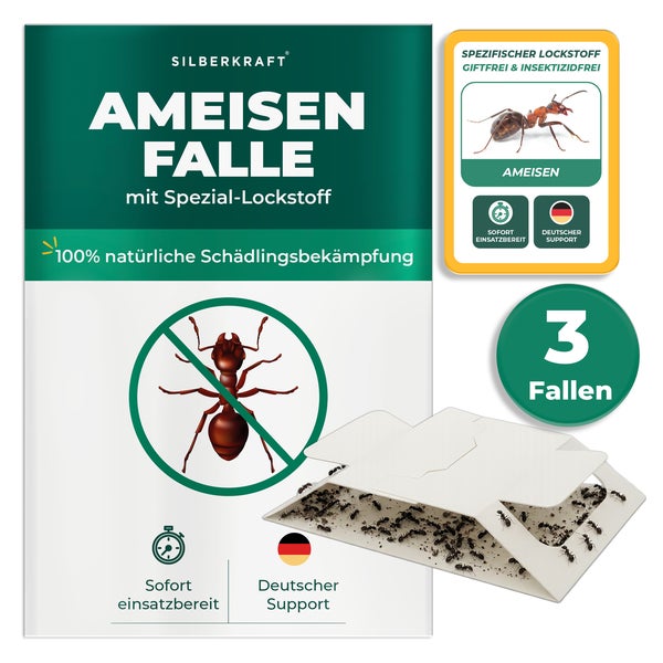 Silberkraft Ameisenfalle 3 Fallen 3 St