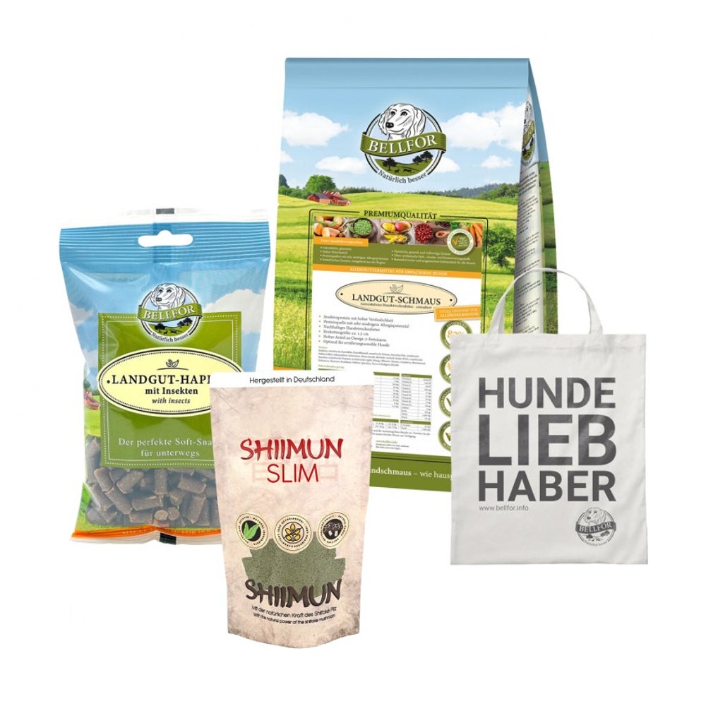 Bellfor Diät-Futterset für mittelgroße, ernährungssensible Hunderassen 2,750g