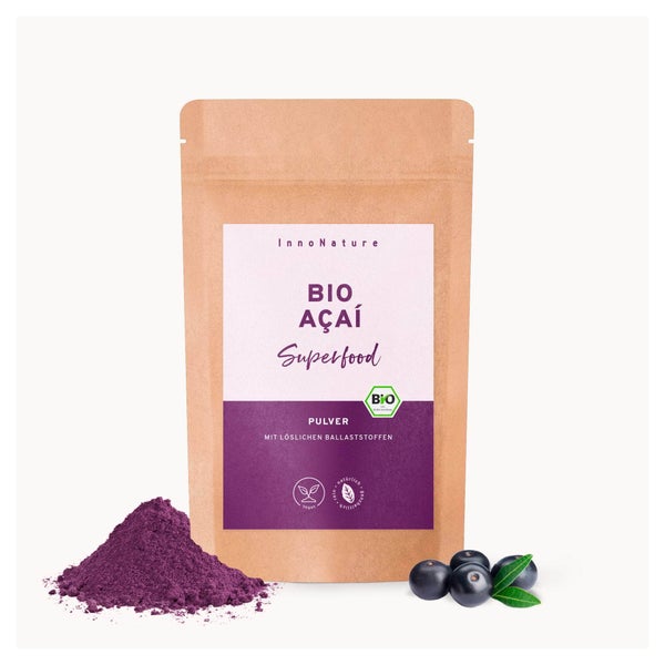 InnoNature Bio Açaí Pulver 90 g