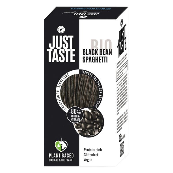 Just Taste - Bio Black Bean Spaghetti 250 g