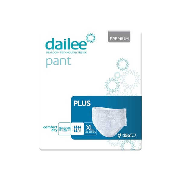 Dailee Pant Premium Plus Xl 15 St