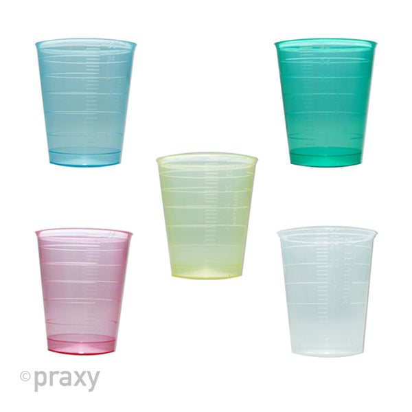 AMPri Einmal Medizinbecher - Transparent 80.0 St