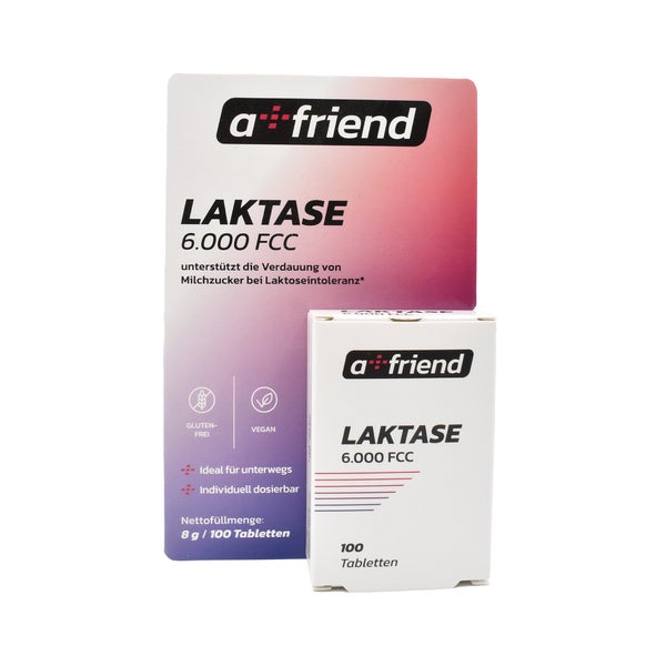 A Friend Laktase 6.000 Fcc Bei Laktoseintol.tabl. 100 St