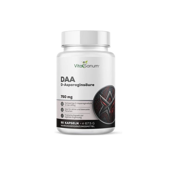 VitaSanum® DAA (D-Asparaginsäure) – 1500 mg Tagesportion 67.5 g