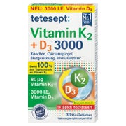 Tetesept Vitamin K2+d3 3000 Filmtabletten 30 St