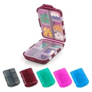 ACWOO Tablettenbox 7 Tage Pillendose 10 Fächer Medikamentenb 1 St
