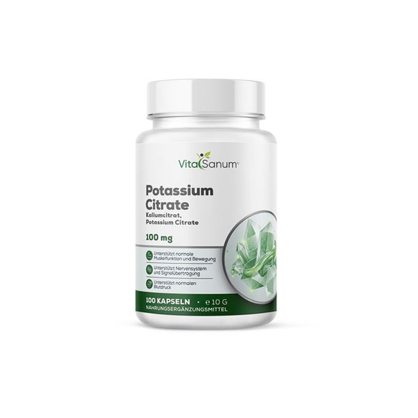 VitaSanum®- Kaliumcitrat 100 mg 100 Kapseln  St