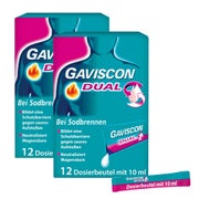 Produktabbildung: GAVISCON Dual Suspension Duo 2X12X10 ml