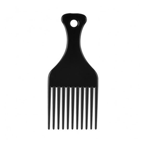Eurostil Schwarz Kamm Finisher Schwarz Schwarz 11 Zinken 1Un
