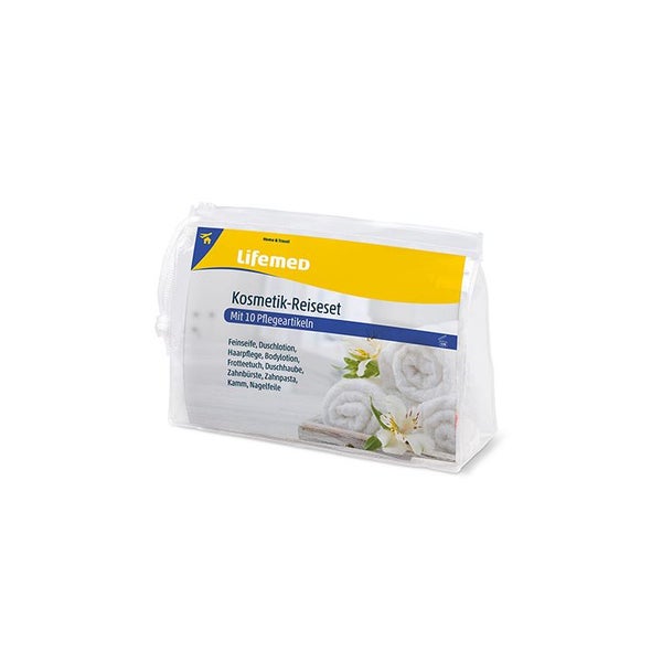 Lifemed Kosmetik-Reiseset mit 10 Pflegeartikeln 5 St