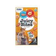INABA Juicy Bites feuchte Fisch- und Muschel-Leckerbissen für Katzen 33,9 g (3x11,3 g) 0,03 kg