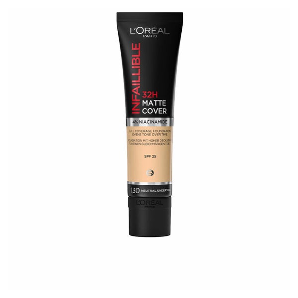 LOréal Professionnel INFALLIBLE 32H matte cover SPF25 #130 neutral undertone 1 u