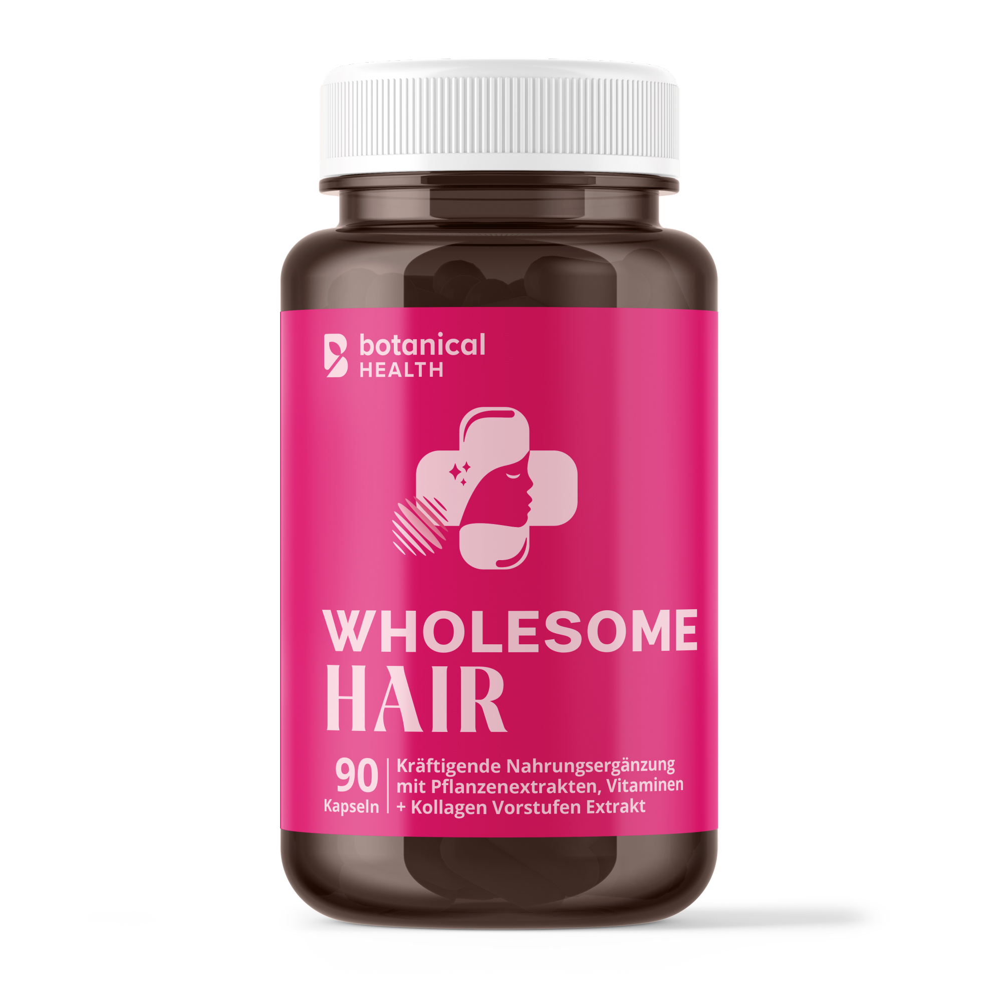 Wholesome Hair Biotin Kollagen Haarwachst.frau Kps 90 St