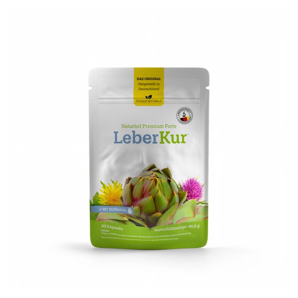 3-Monats Naturhof Leberkur von Steiger Naturals 3 x 60 St