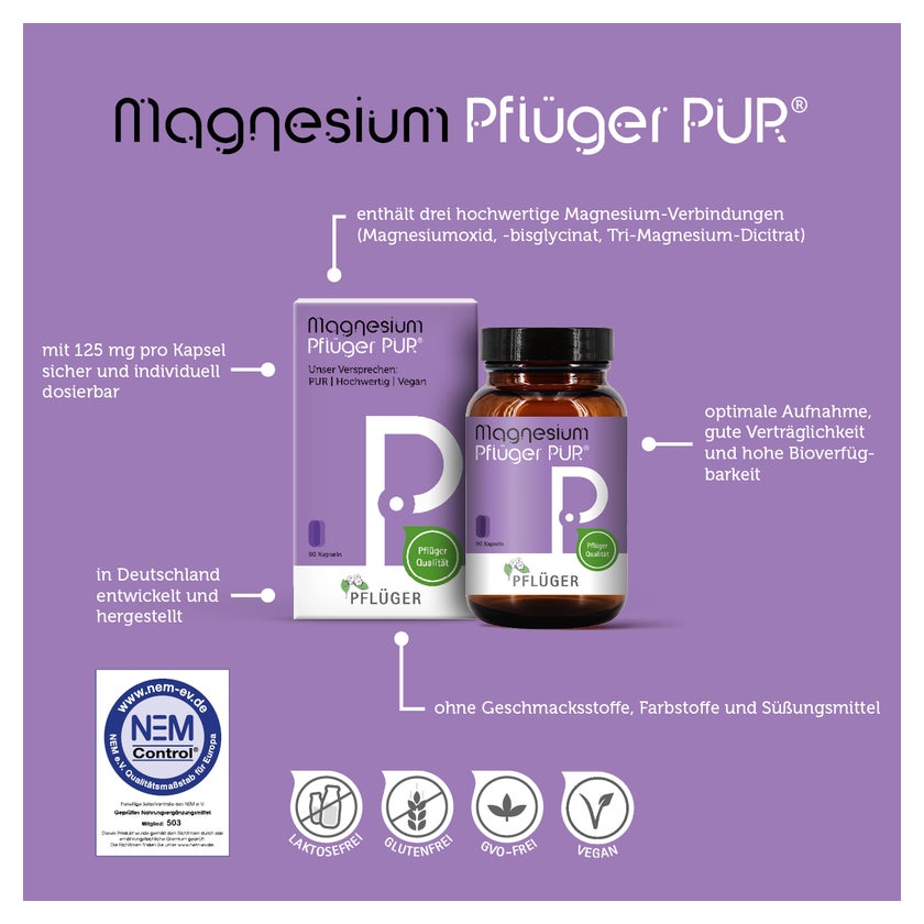 Magnesium Pflüger PUR 90 St