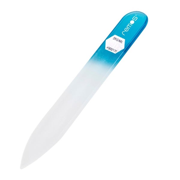 Glasnagelfeile 8 cm beidseitig blau 1 St
