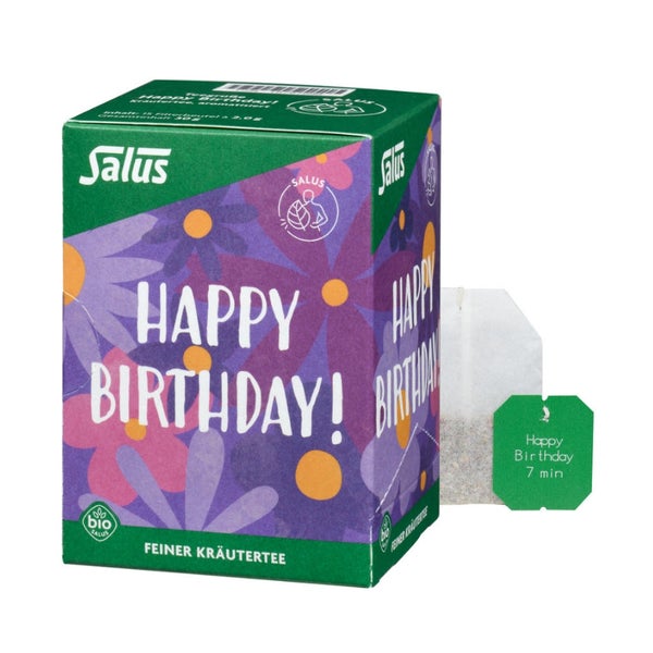 Salus Teegrüße Happy Birthday! Kräutertee