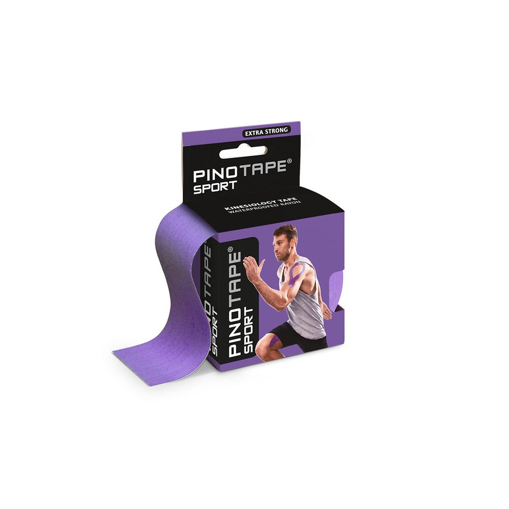 Pinotape Sport Kinesiologie Tape Purple 5 cm x 5 m 5 m