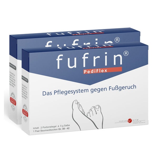 Fusspflegesystem bei Schweißfüßen & Fußgeruch 2 St