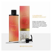 «Strawberry & Champagne» 150ml, 2in1 Massageöl & Gleitgel (0.15 l) 150 ml