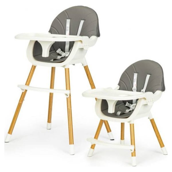 ECOTOYS Esszimmerstuhl 2in1 Rot