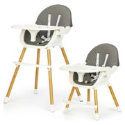 ECOTOYS Esszimmerstuhl 2in1 Rot