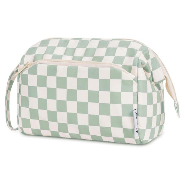Kulturtasche Kosmetiktasche Schminktasche Reise Damen Gitter 1 St